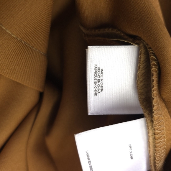 Ann Klein Elegant Tan Dress Sze 8 - Picture 11 of 11